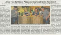 Zeitungsartikel Münchner Merkur Nr. 57 09. März 2020 Starkbierfest 2020